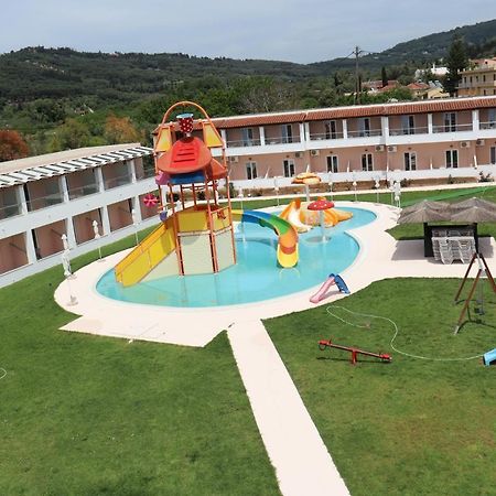 Alkyon Beach Hotel Agios Georgios Pagon Ngoại thất bức ảnh