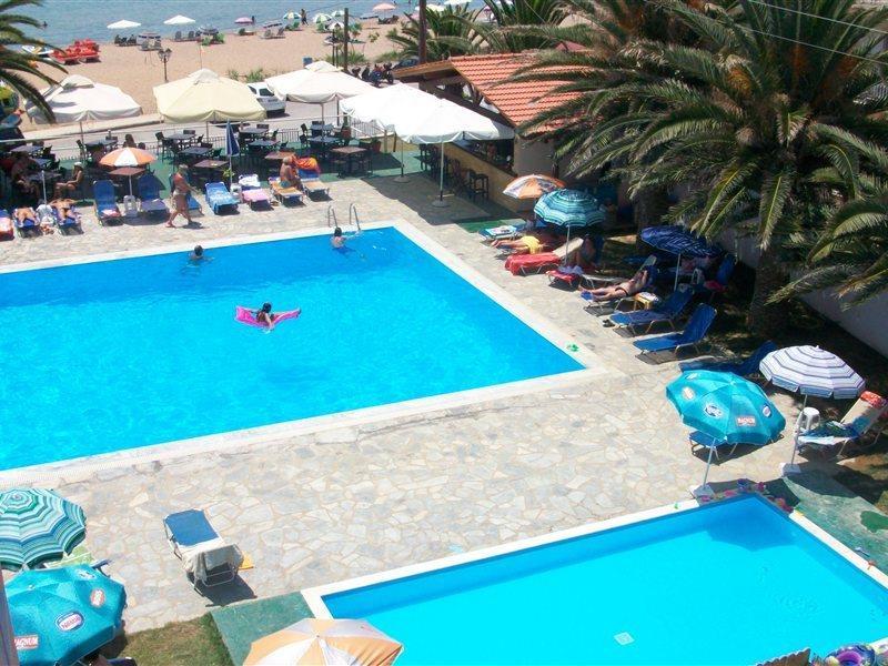 Alkyon Beach Hotel Agios Georgios Pagon Ngoại thất bức ảnh