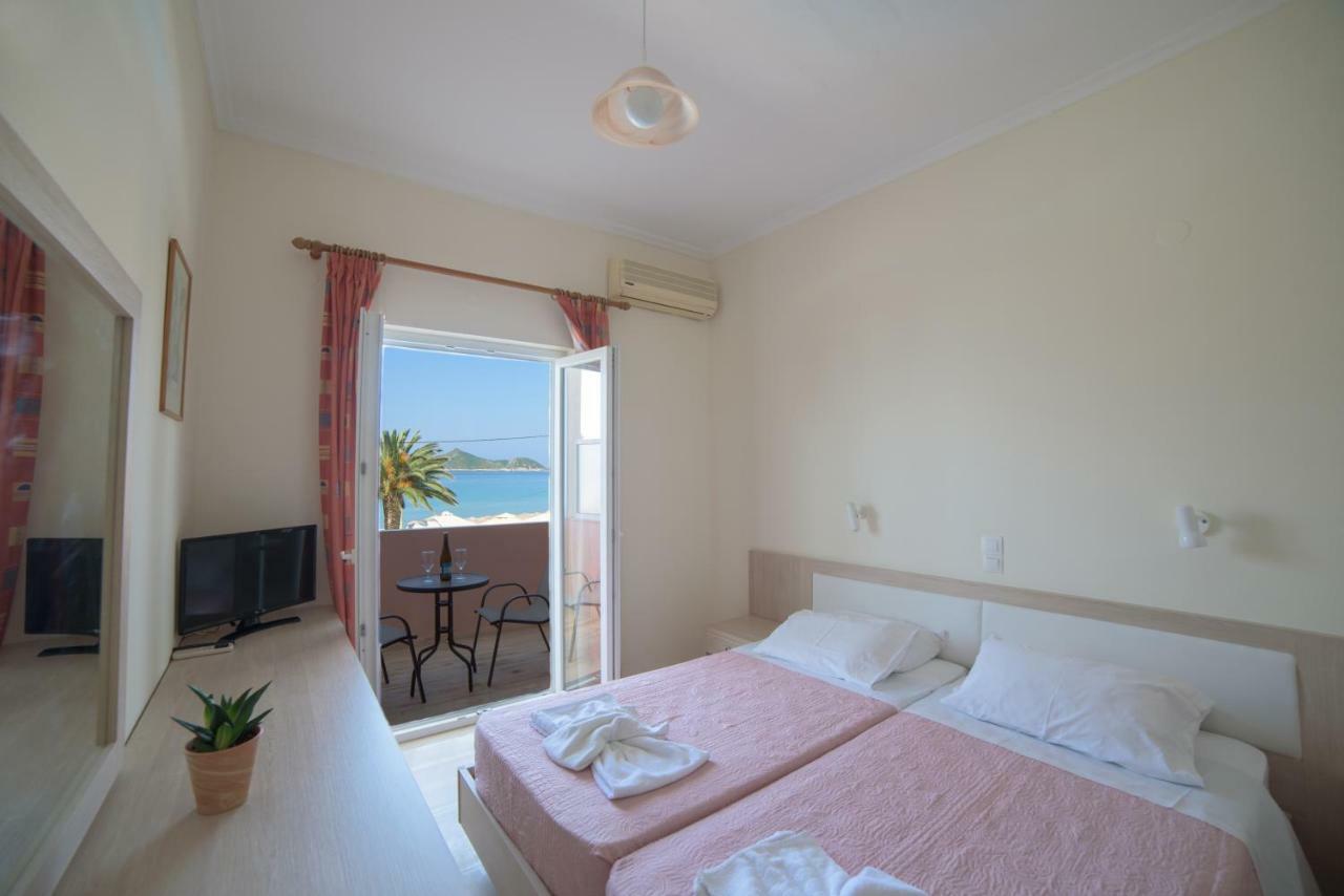 Alkyon Beach Hotel Agios Georgios Pagon Ngoại thất bức ảnh